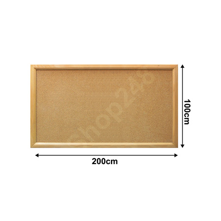 ѤQO  (200Wx100H)cm QO, CorkBoard, iO, noticeboard, notice Boards, pinboard, GiO cork board