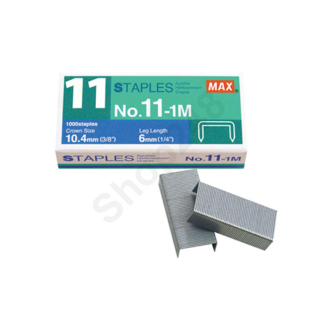 Max No.11-1M Ѱv(1,000T/) staples ѭq,Ѱv, Staplers