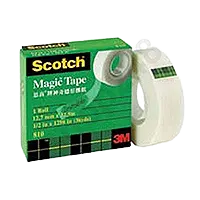 3M Scotch 810 隱形膠紙(1/2吋 x 36碼)