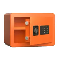 Deli 33515S電子密碼保管箱(橙色)(350Wx250Dx250H)mm