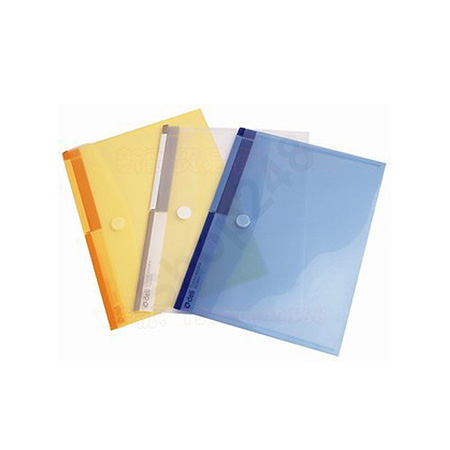 Deli 5504 A4 U (]NK) ֳ U, Plastic Document Envelopes file 
