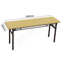簡約摺疊式桌子(1800Lx400Dx750H)