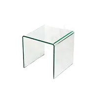 方形強化玻璃茶几 / 展示架 (L340 X W340 X H340mm)