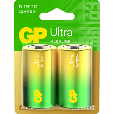 GP Ultra Pʹq Alkaline (Size D / 2ɸ) GP WQ battery,电,q q q Dq