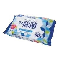 Refine LD-108 除菌濕紙巾 (含酒精/60片裝)