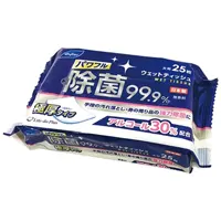 日本Life-do.Plus LD-129 精製酒精30%殺菌特厚大幅濕紙巾(20x30cm/25片裝)
