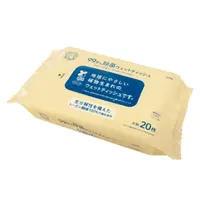 日本Life-do.Plus LD-147 Chikyu Omoi 99.9% 殺菌大濕紙巾(20x30cm/20片裝)