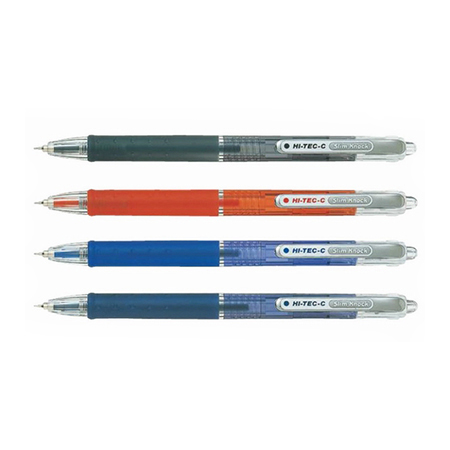 PILOT ʼֵP LHS-20C4 HI-TEC-C Slim knock w啫 (0.4mm) Gel Pen 啫