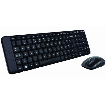 Logitech MK220 LuƹLM L ƹ Erogomic Keyboard Mouse