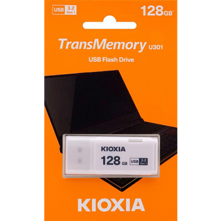 KIOXIA TransMemory Oд (128GB/USB3.2) Memory Card, Memory Stick OХd,UL, Υ CD-R, CD-RW, DVD-R, DVD-RW