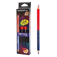 MARCO  4418 雙頭雙色鉛筆(紅色+藍色/6支裝)