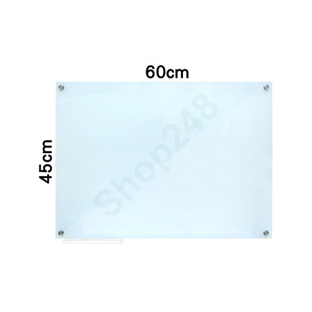 Magnetic Tempered Glass Whiteboard 磁性強化玻璃白板 60x45cm 鋼化強化玻璃白板 Magnetic Tempered Glass Whiteboard