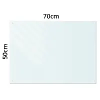 Magnetic Tempered Glass Whiteboard 磁性強化玻璃白板 70x50cm