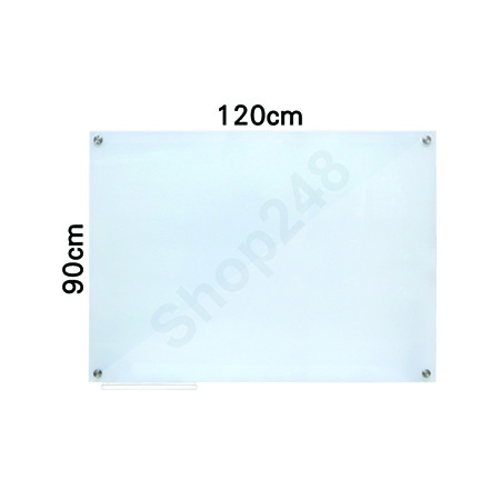 Magnetic Tempered Glass Whiteboard ϩʱjƬժO 120x90cm ƱjƬժO Magnetic Tempered Glass Whiteboard