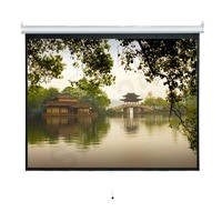 VISION 掛牆式投影屏幕  Wall Mounted Manual Projector Screen 70 x 70 吋