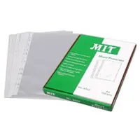 MIT 4042 磨沙面11孔文件保護套(0.08mm/A4/100個裝)