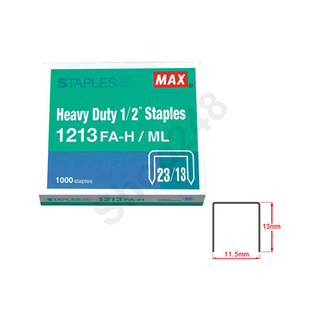Max 1213FA-H Ѱv (23/13) (1,000T/) staples ѭq,Ѱv, Staplers