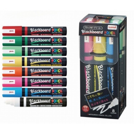 UNI PCE-200-5M-8C ªOʵM (8) ʵ wytebord Whiteboard Marker pens ժO 
