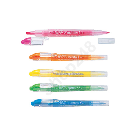 PILOT ʼֵP SGFR-10SL Spotliter 2 Yå(0.5/3.8) Highlighter highlight pen marker å  