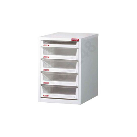 Shuter 樹德 A4XM1-4H1P A4X桌上型樹德櫃(5抽屜 / 304Wx400Dx440Hmm) Shuter steel Cabinet 文件櫃 樹德櫃