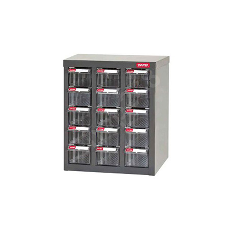 Shuter w A8-315 A8 M~sd(355W x 222D x 415Hmm/15P) s󦬯d, Parts Storage Box