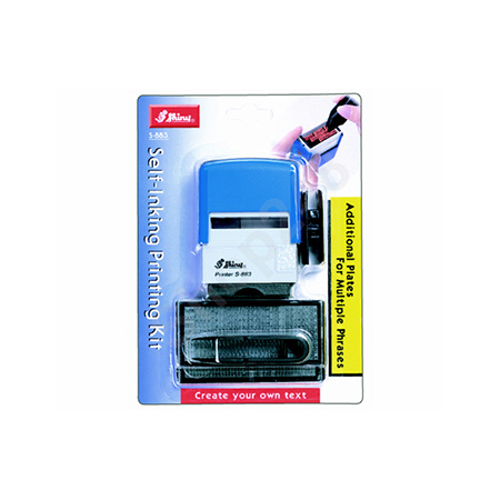 Shiny S883 ۥѲզXryL(LLؤo:47x18mm) L, Lx, Chops & Ink, զXL, Multi Joint Rubber Stamp