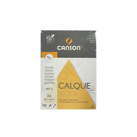 Canson Tracing Paper o(A3 / 70g) 50i øϯ, Sketch Paper, Tracing Paper
