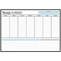 Weekly Planner 磁性白板貼(430x300mm)