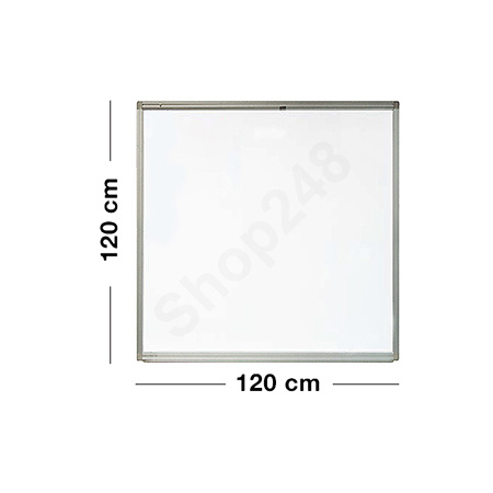 VISION 堅固型單面磁性白板 Magnetic Whiteboard (120Wx120H)cm VISION magnitic White board Whiteboard 磁性鋁邊單面白板 wytebord
