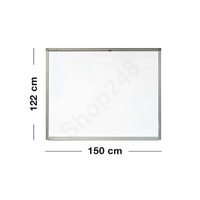 VISION 堅固型單面磁性白板 Magnetic Whiteboard (150Wx120H)cm