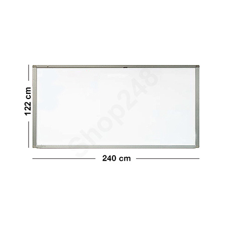 VISION 堅固型單面磁性白板 Magnetic Whiteboard (240Wx120H)cm VISION magnitic White board Whiteboard 磁性鋁邊單面白板 wytebord