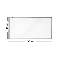 VISION 堅固型單面磁性白板 Magnetic Whiteboard (240Wx120H)cm