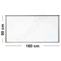 堅固型單面磁性搪瓷白板 (180Wx90H)cm
