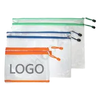 膠質雙層網紋拉鏈袋 - 連印刷LOGO