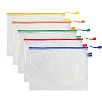 膠質網紋拉鏈袋 (A4-336x245mm)