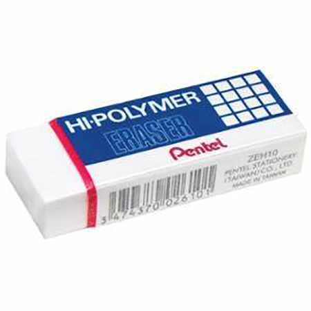 Pentel Ϯ Hi-polymer ZEH-10  eraser
