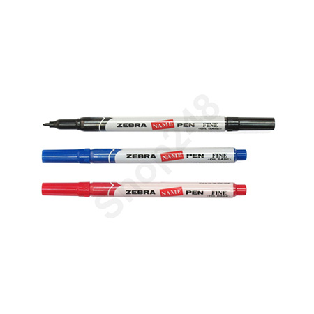 ZEBRA P Name Pen oñr cY oʵ O Sign Pen Permanent Marker pen