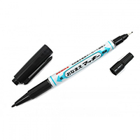 Zebra YYTS7-BK Twin Marker Name Pen YO(1-1.3/0.5)1